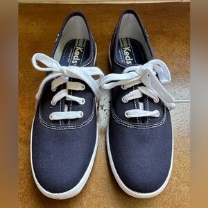Keds Champion Blue Canvas Shoes